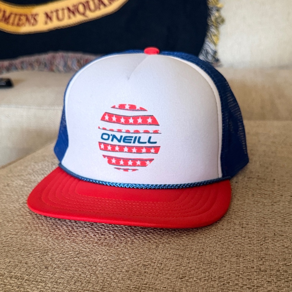 O'Neill Red, White and Blue Trucker Hat
